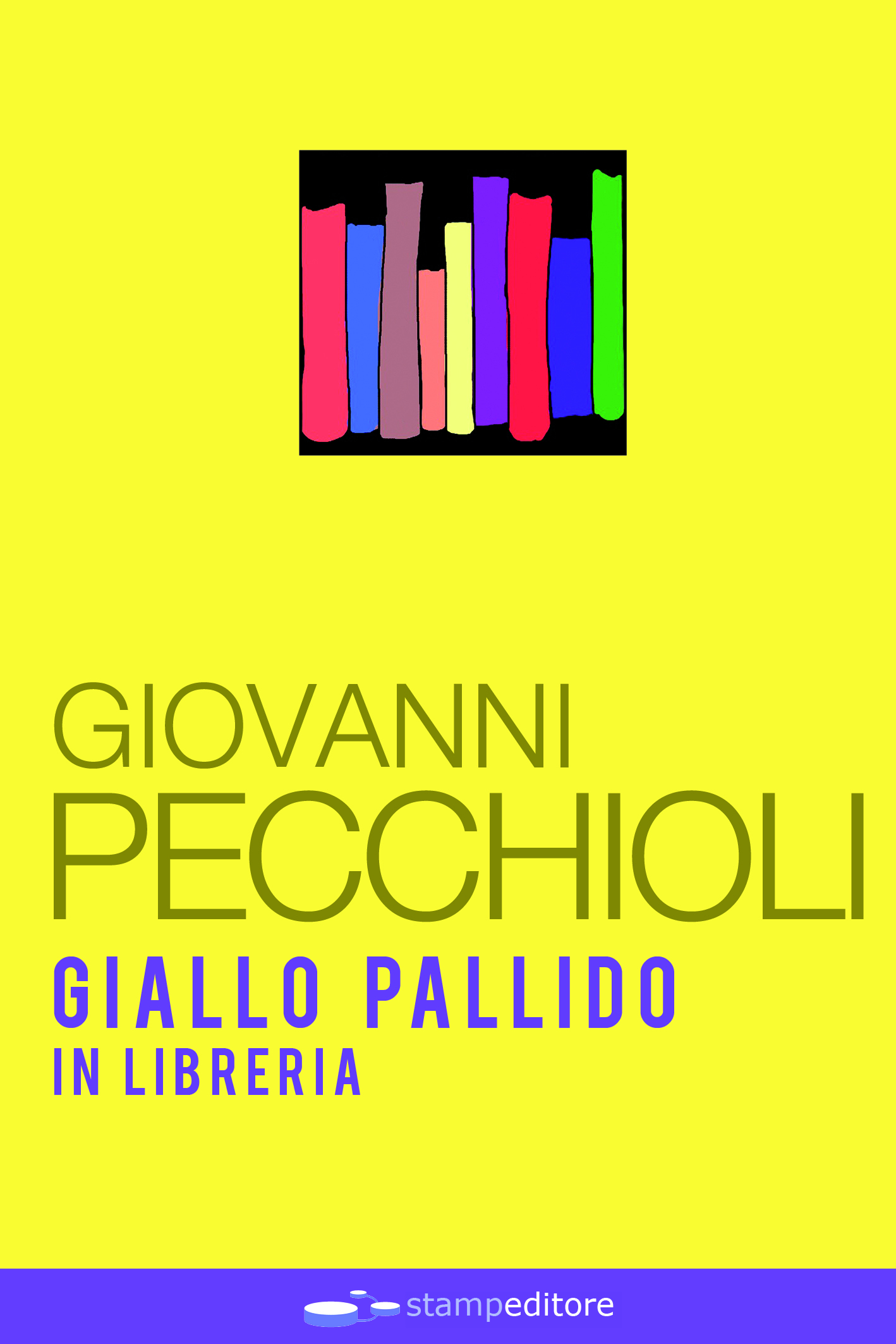 Copertina frontale del libro Giallo pallido in libreria scritto da Giovanni Pecchioli ed edito da EdizioniThedotcompany. Un romanzo poliziesco mozzafiato che conquisterà i fans di Poirot